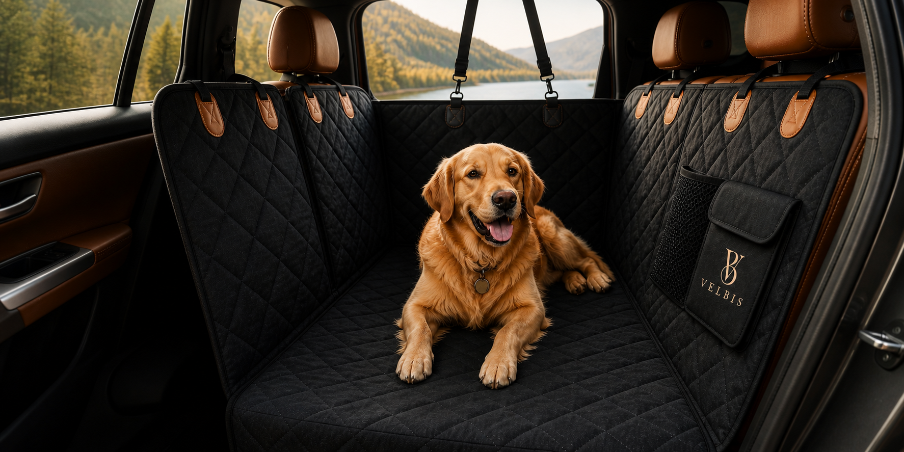 Premium Dog Car Seat Cover